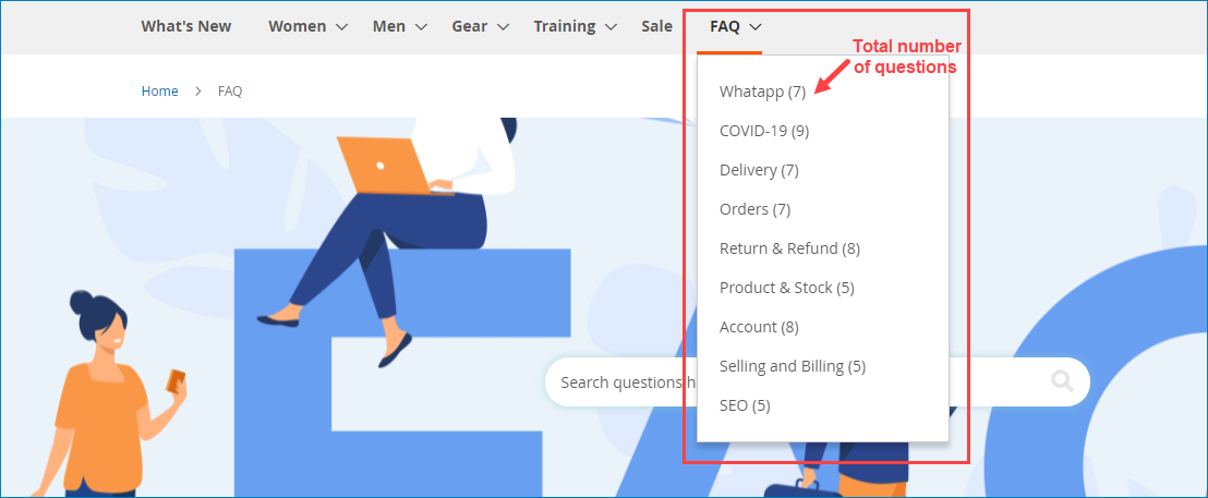 How To Customize Faq Page In Magento Magezon