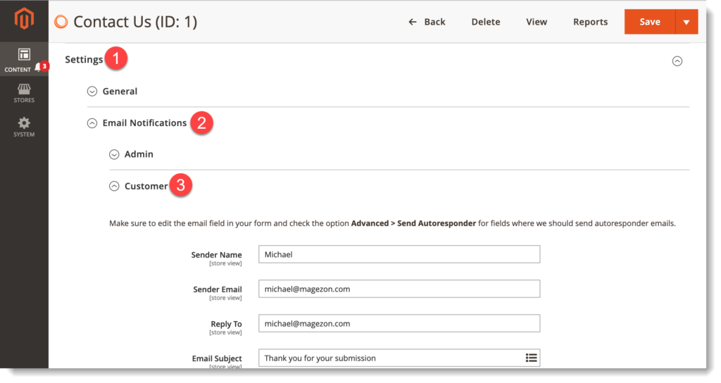 Magento 2 Form Builder _ Customize customer email notifications