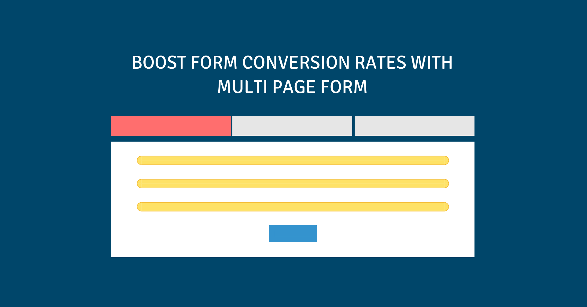 Multi page form
