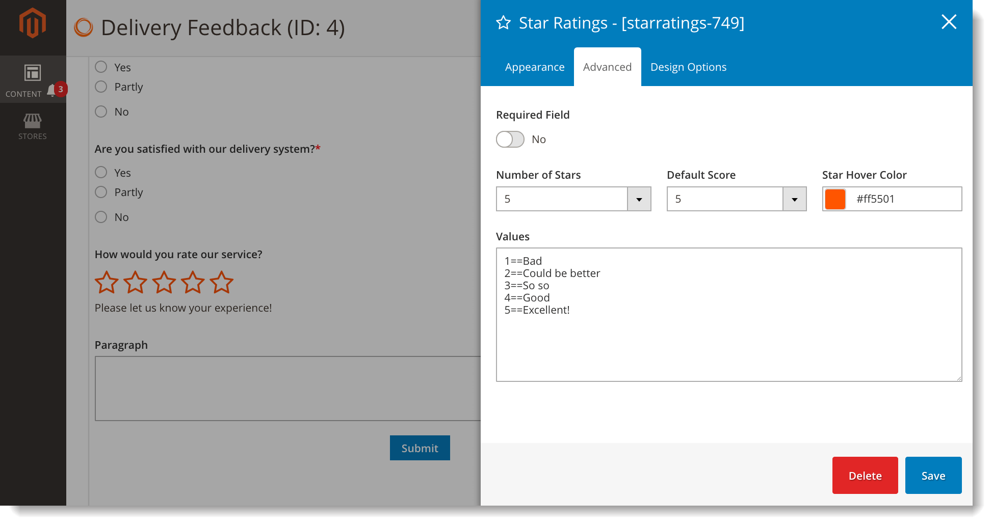 Add user ratings to Magento 2 forms _ Advanced