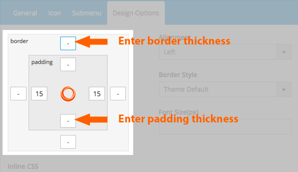 Border and Thickness