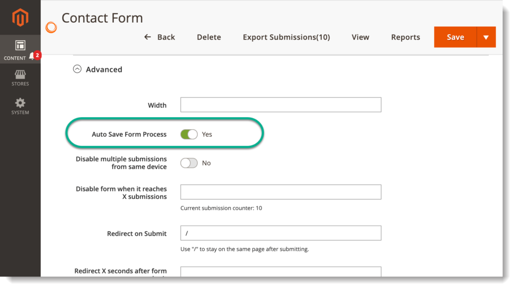 Blue Form Builder 2 Release _ Auto save form progress