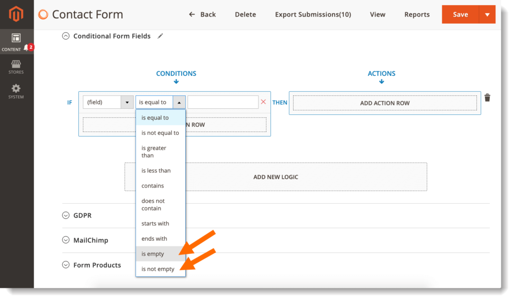 Blue Form Builder 2 Release _ Conditional Logic plugin