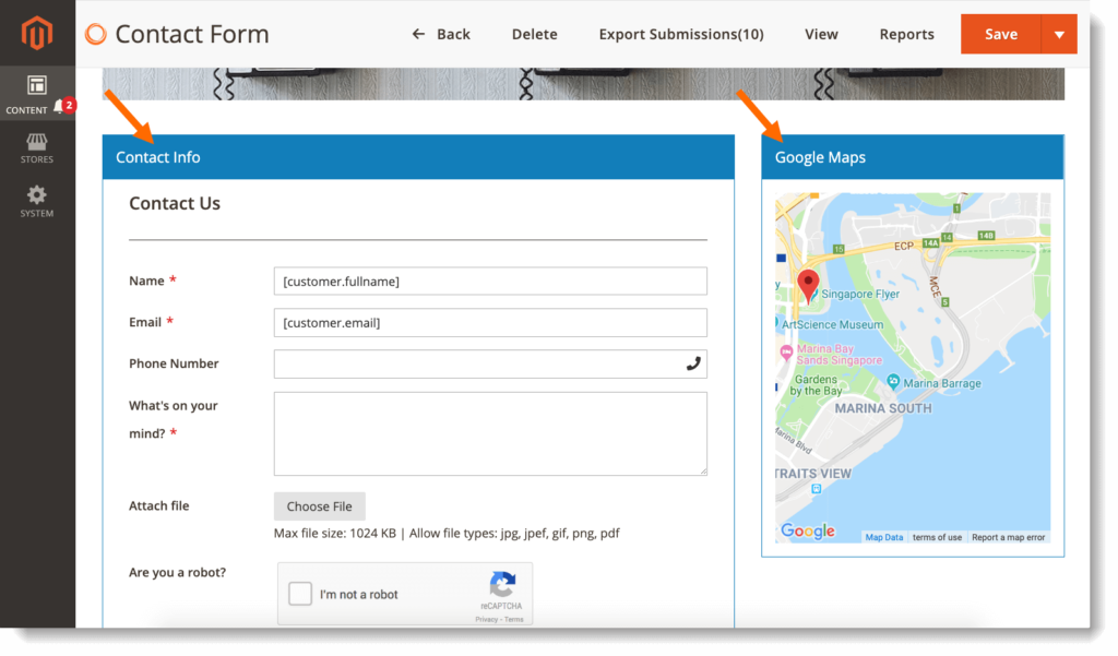 Blue Form Builder 2 Release _ Field Set element in backend