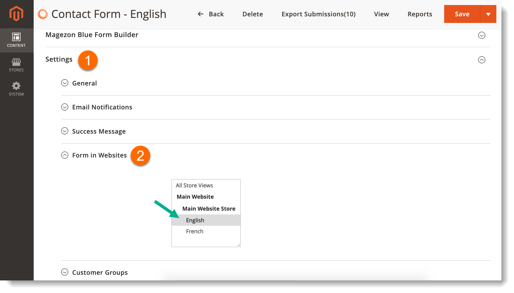 How to Create Multi-Language Forms with Blue Form Builder - Magezon