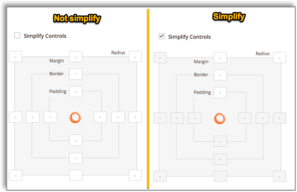 Simplify Controls