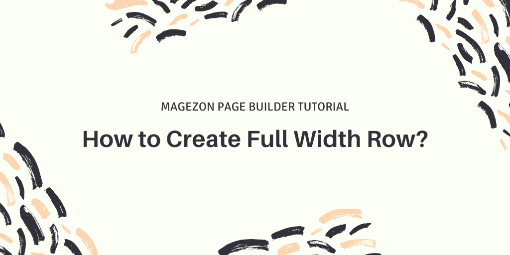 Create full width row