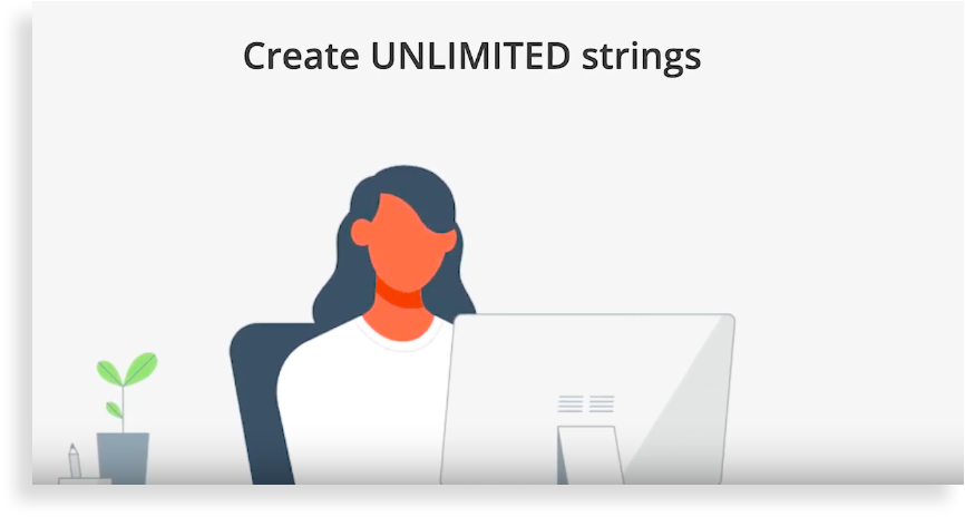 Create UNLIMITED strings
