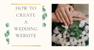 HOW TO CREATE A WEDDING WEBSITE