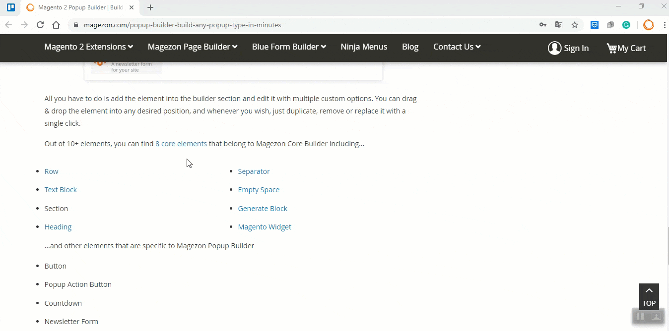 what is an anchor link to another page