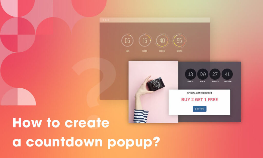 How to create a countdown popup