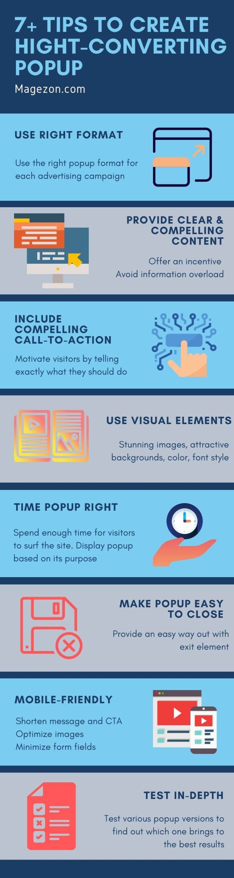 7+ Efficient Tips to Create High-Converting Popup - Magezon