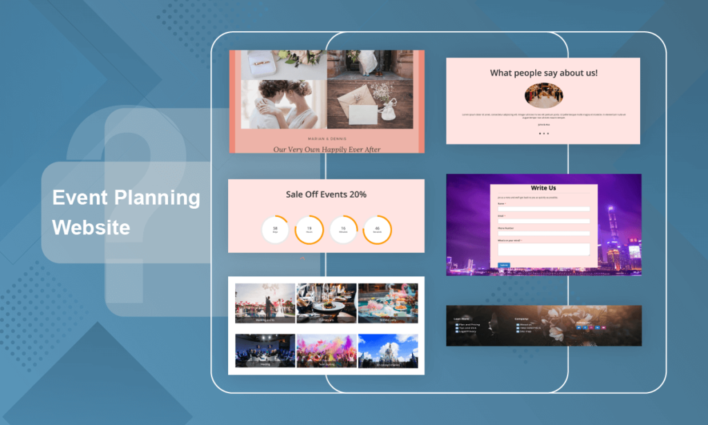 make-an-event-planning-website with-magento-page-builder
