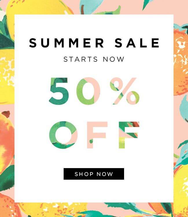 summer sale pop up