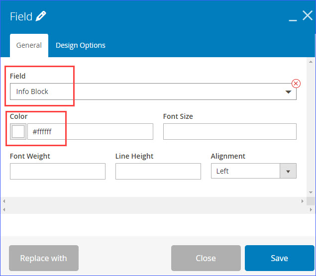 add field element