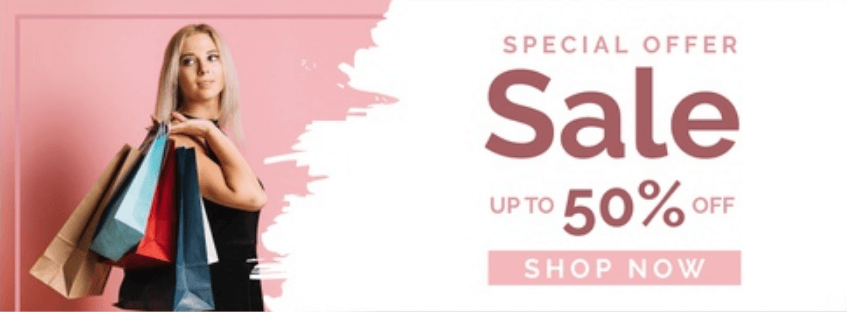 sale banner