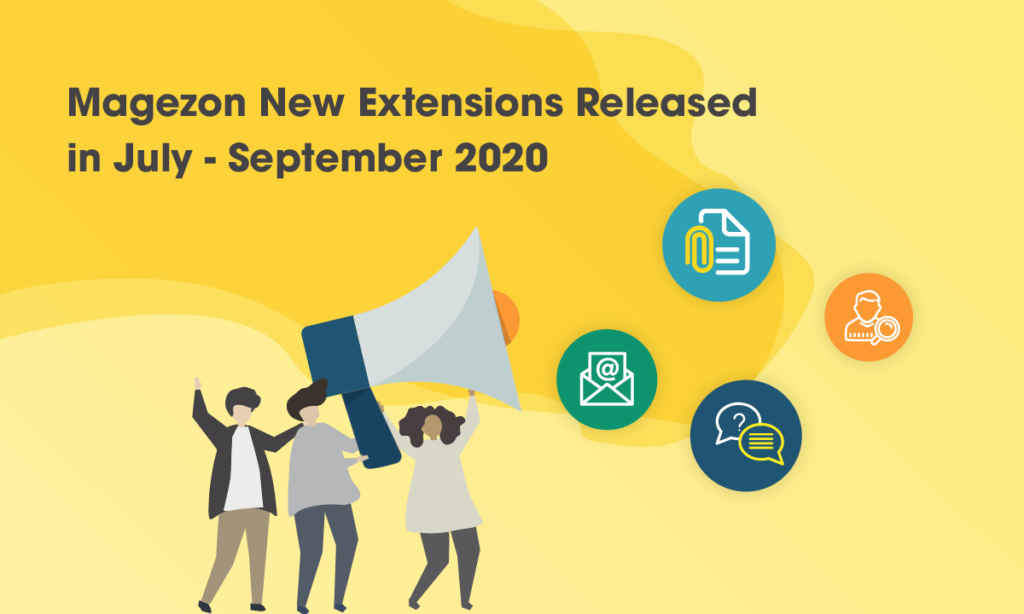 Magezon new extensions released in July-September 2020