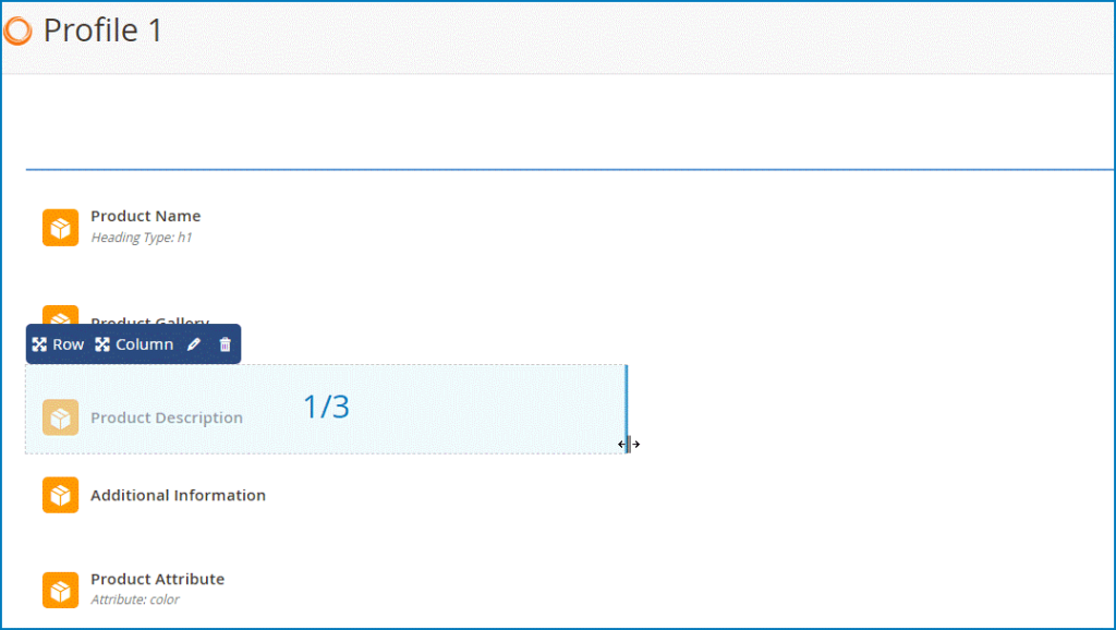 Resize elements in Magento 2 product page PDF builder