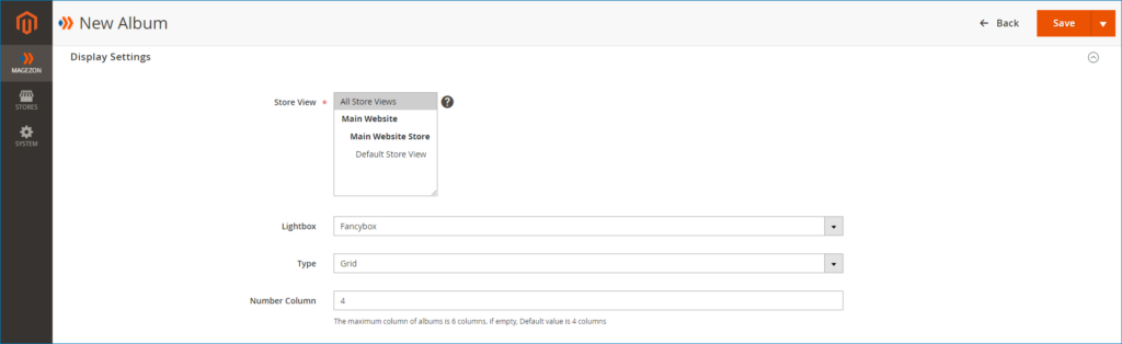 configure display settings