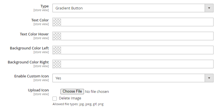 color size chart magento 2 extension 