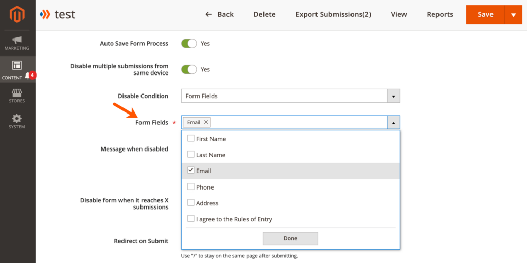 Disable multiple submissions from same device by form fields