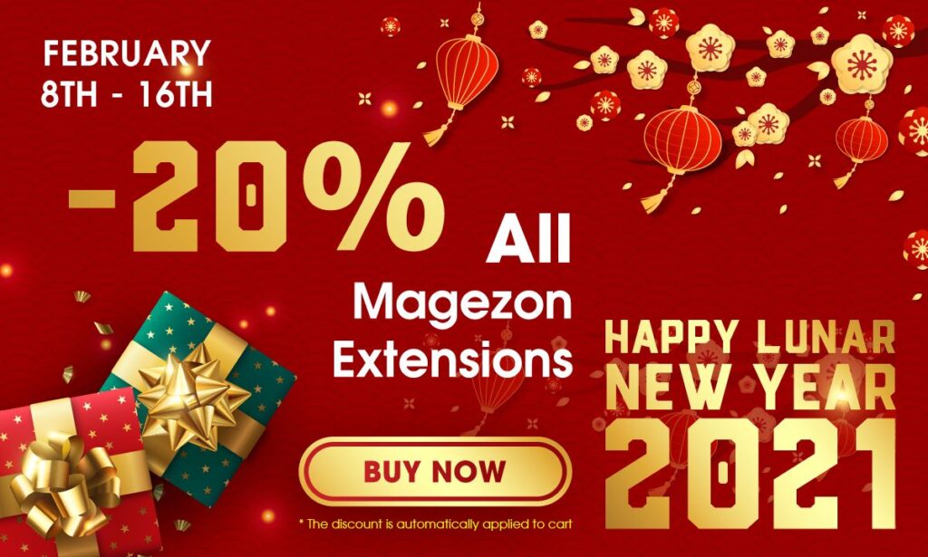 Happy Lunar New Year - discount 20% All Extensions