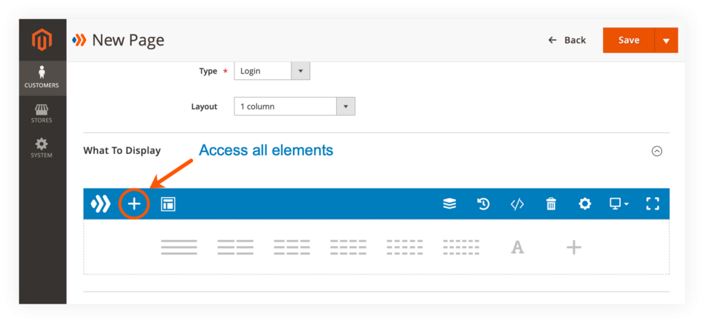 Access all elements in Magento 2 Login & Registration Page