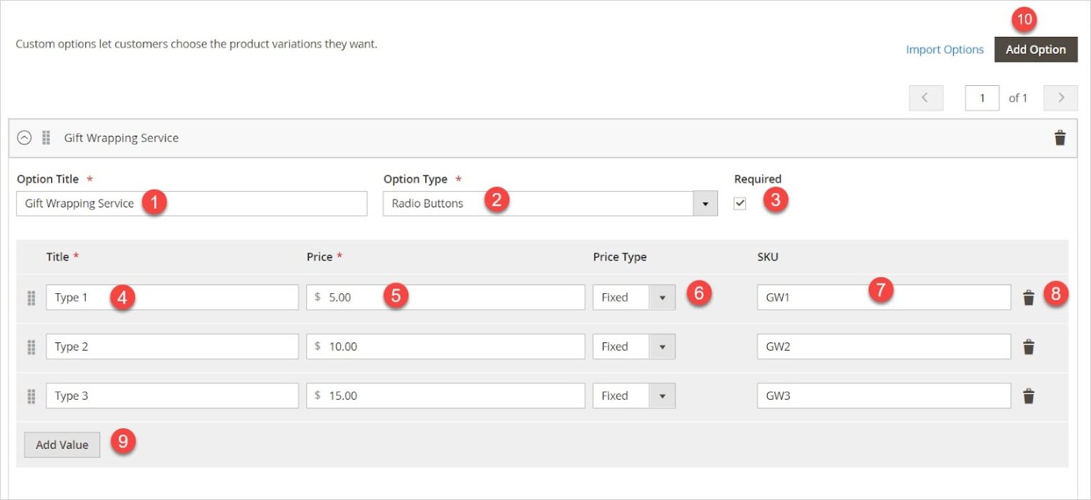How To Configure Magento 2 Custom Options (+ Example) - Magezon