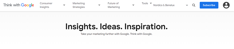 Think with Google for businesses