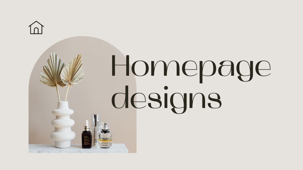 Homepage Design Examples For Website