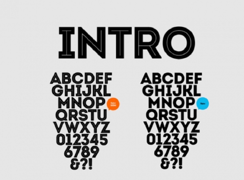 Intro-font