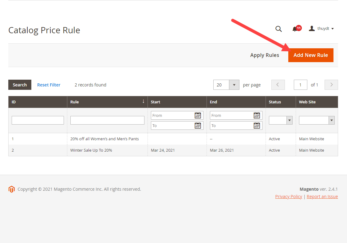 How to Create Magento 2 Catalog Price Rules From A to Z Magezon