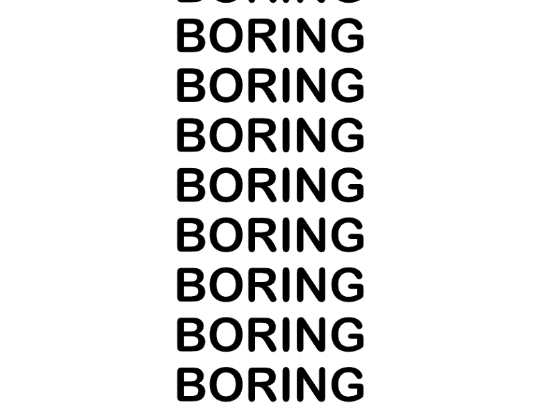 boring