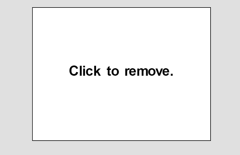 click-to-remove