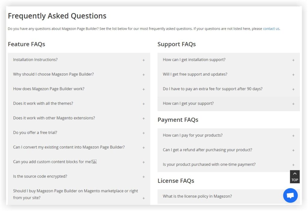50+ most common FAQ questions for all websites | Magezon