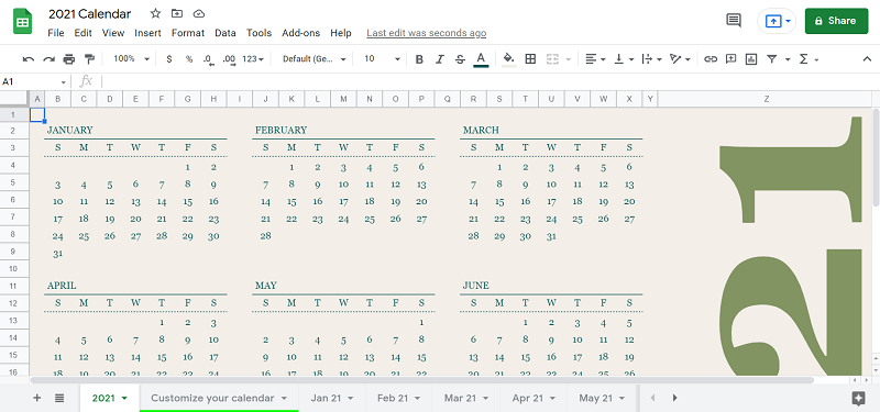 Google Sheet for businesses