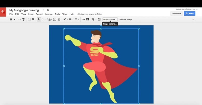 Google Drawings for businesses