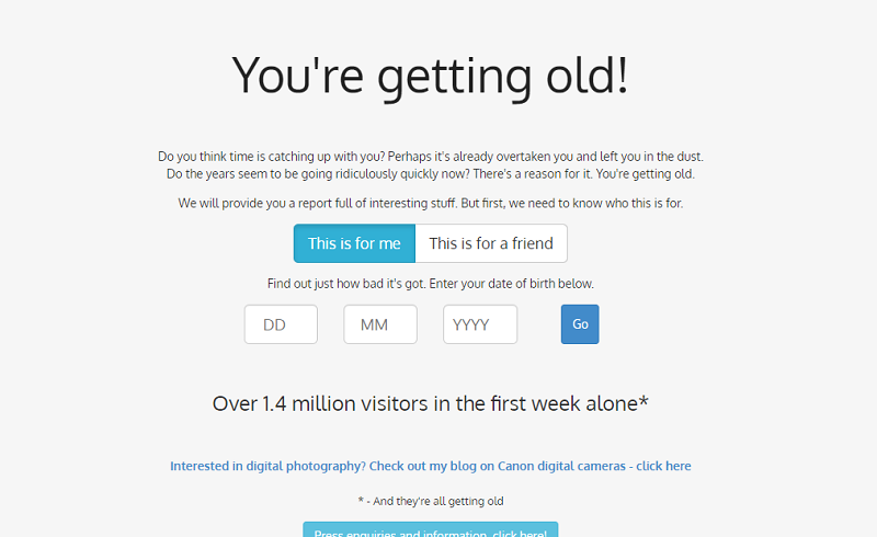 you-are-getting-old
