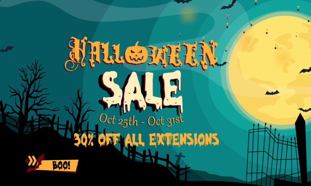 Halloween sales - 30% off all Magento 2 extensions