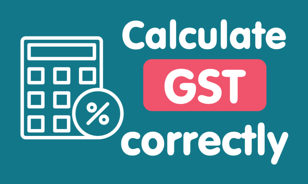 Calculating GST