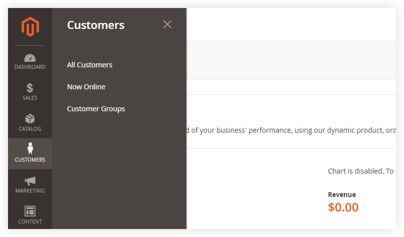 Customers | Magento 2 Admin Demo