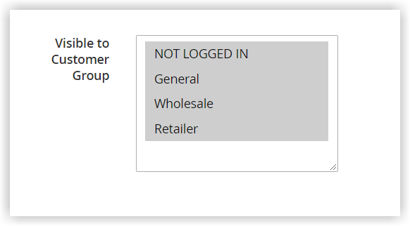 restrict attribute fields to specific customer groups