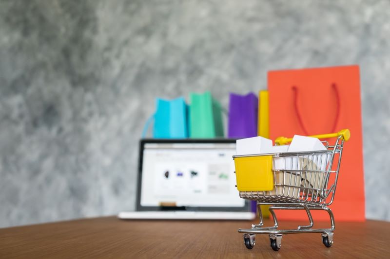 Types of online shopping cart