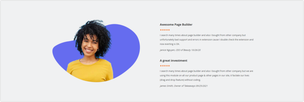 drag drop website builder open source & commerce - what people say