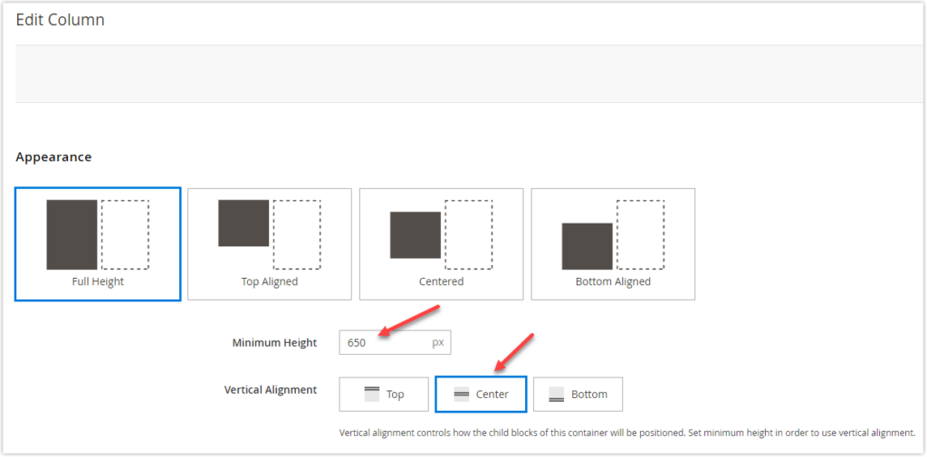 magento 2 real landing page part 3 what people say appearance 2 adjust minimum height