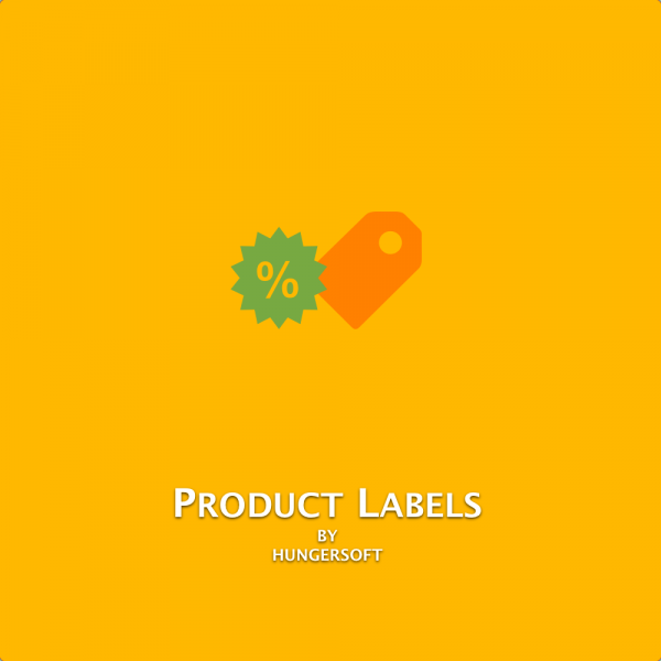 product labels for magento 2