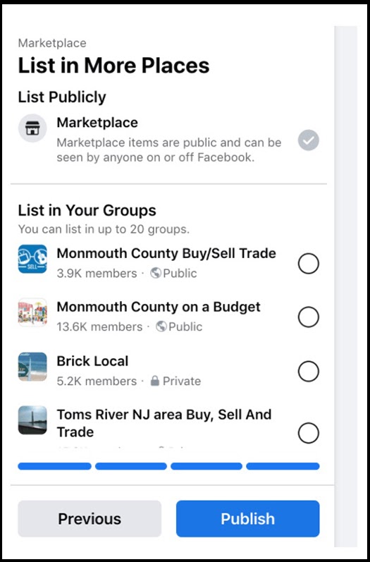 Cách đăng mục trên Facebook Marketplace