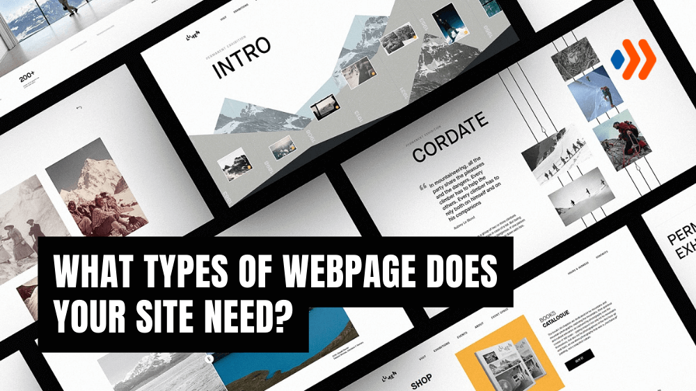 What Types of Webpage Does Your Site Need