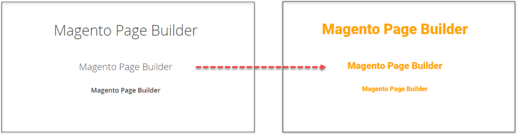 Add CSS to Heading in Magento Page Builder