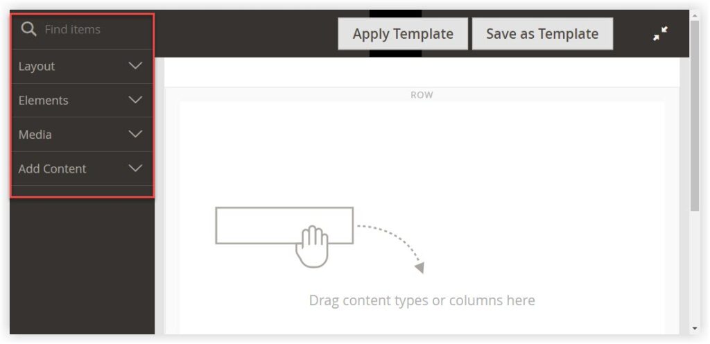 magento admin panel